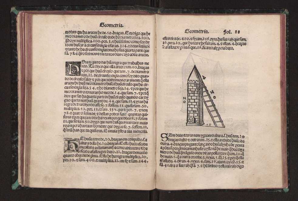 Tratado da pratica darismetyca ordenada per Gaspar Nycolas e empremida com previlegio del rey nosso senhor 93