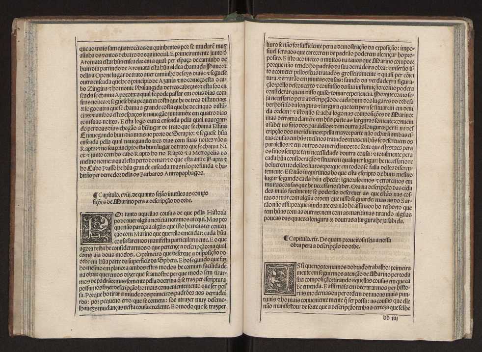 Tratado da sphera com a Theorica do Sol e da Lua e ho primeiro liuro da Geographia de Claudio Ptolomeo Alexa[n]drino. Tirados nouamente de latim em lingoagem pello Doutor Pero Nunez cosmographo del Rey Do[m] Ioo ho terceyro deste nome nosso Senhor. E acrece[n]tados de muitas annotaes e figuras per que mays facilmente se podem entender ...Tratado da esfera 45