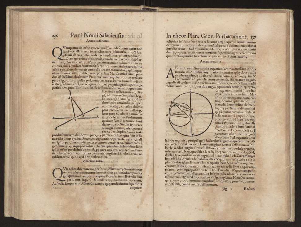 Petri Nonii Salaciensis opera, quae complectuntur, primum, duos libros, in quorum priore tractantur pulcherrima problemata. In altero traduntur ex mathematicis disciplinis regul & instrumenta artis navigandi, quibus varia rerum astronomicarum book.html fico.html listagens wwwbook1~ circa coelestium corporum motus explorare possumus. Deinde, annotationes in Aristotelis problema mechanicum de motu navigii ex remis. Postremo, annotationes in planetarum theoricus Georgii Pvrbachii, quibus multa hactenus perperam intellecta, ab allisq[ue]; praeterita exponuntur. Quae quemadmodum mole exigua viduntur, ita virtute ingentia, lector candide, intelliges 127