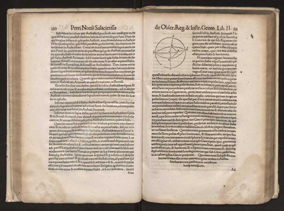 Petri Nonii Salaciensis opera: quae complectuntur primum, duos libros, in quorum priore tractantur pulcherrima problemata: in altero traduntur ex mathematicis disciplinis regul & instrumenta artis navigandi, quibus varia rerum astronomicarum book.html fico.html listagens wwwbook1~ circa coelestium corporum motus explorare possumus. Deinde, annotationes in Aristotelis problema mechanicum de motu navigii ex remis: item in Georgii Pvrbachii planetarum theoricas annotationes, quibus multa hactenus perperam intellecta, ab allisq[ue] praeterita exponuntur. Eiusdem, de erratis Orontii Finoei liber unus. Postremo, de crepusculis lib. I. cum libello allacen de causis crepusculorum. Quae quemadmodum mole exigua videntur, ita virtute ingentia, lector candide, intelliges 63