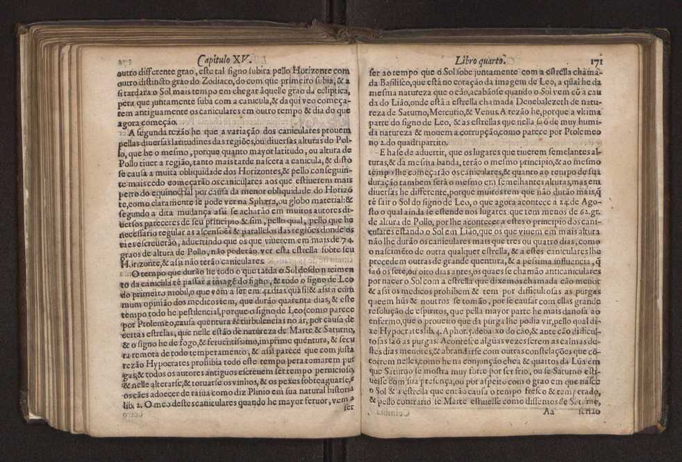 Chronographia reportorio dos tempos, no qual se contem VI. partes, s. dos tempos, esphera, cosmographia, & arte da navegao, astrologia rustica, & dos tempos, & pronosticao dos eclipses, cometas, & samenteiras. O calendario romano, c os eclypses ate 630. E no fim o uso, & fabrica da balhestilha, & quadrante gyometrico, com hum tratado dos relogios 187