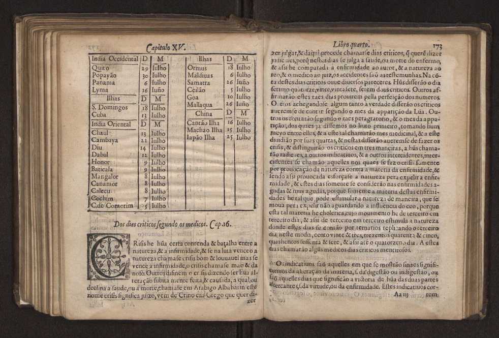 Chronographia reportorio dos tempos, no qual se contem VI. partes, s. dos tempos, esphera, cosmographia, & arte da navegao, astrologia rustica, & dos tempos, & pronosticao dos eclipses, cometas, & samenteiras. O calendario romano, c os eclypses ate 630. E no fim o uso, & fabrica da balhestilha, & quadrante gyometrico, com hum tratado dos relogios 189