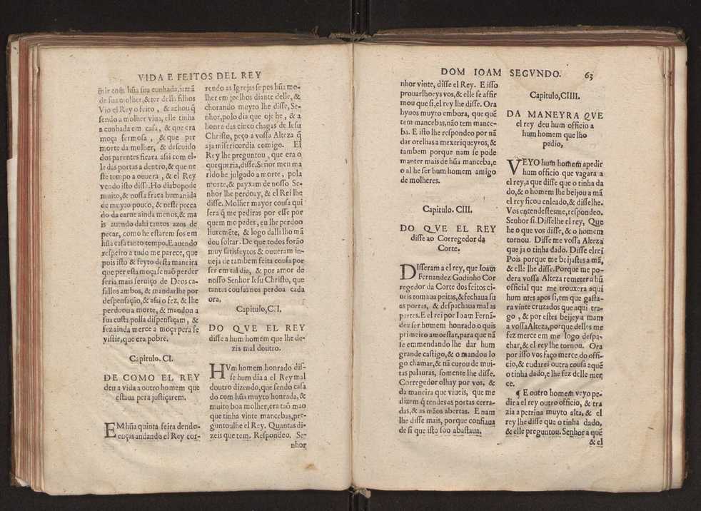 [Chronica dos valerosos e insignes feitos del Rey Dom Ioo II. de gloriosa memoria : em que se refere, sua vida, suas virtudes, seu magnanimo esforo, excellentes costumes, & seu christianissimo zelo] 74