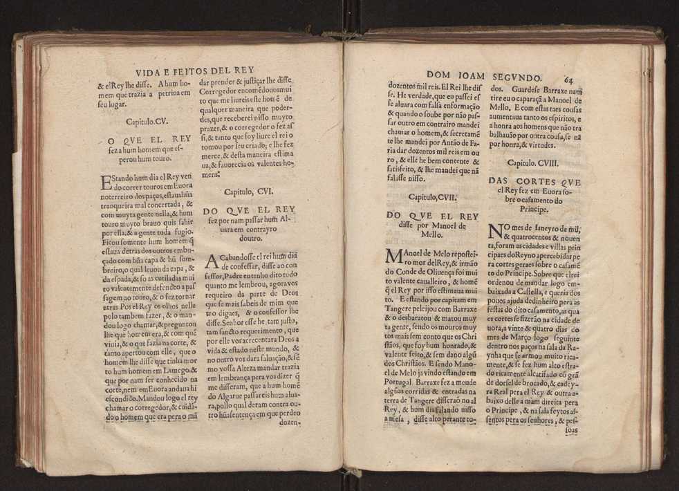 [Chronica dos valerosos e insignes feitos del Rey Dom Ioo II. de gloriosa memoria : em que se refere, sua vida, suas virtudes, seu magnanimo esforo, excellentes costumes, & seu christianissimo zelo] 75