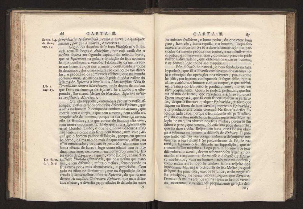 Cartas, em que se d notcia da origem, e progresso das sciencias, escritas ao doutor Jos da Costa Leito por hum seu amigo, e dadas  luz pelo mesmo para utilidade dos curiosos 35