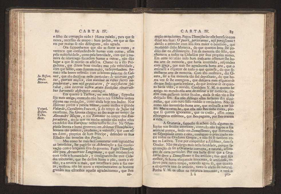 Cartas, em que se d notcia da origem, e progresso das sciencias, escritas ao doutor Jos da Costa Leito por hum seu amigo, e dadas  luz pelo mesmo para utilidade dos curiosos 43