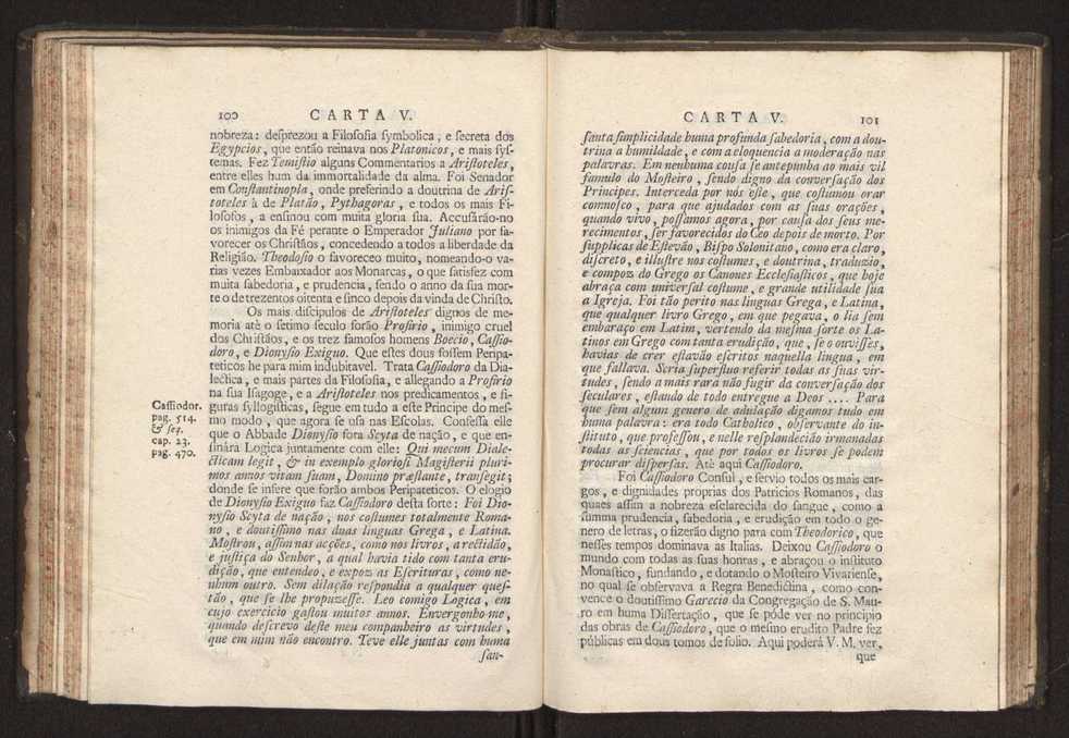 Cartas, em que se d notcia da origem, e progresso das sciencias, escritas ao doutor Jos da Costa Leito por hum seu amigo, e dadas  luz pelo mesmo para utilidade dos curiosos 52