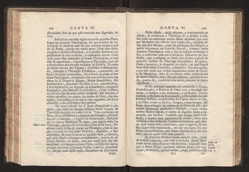 Cartas, em que se d notcia da origem, e progresso das sciencias, escritas ao doutor Jos da Costa Leito por hum seu amigo, e dadas  luz pelo mesmo para utilidade dos curiosos 63