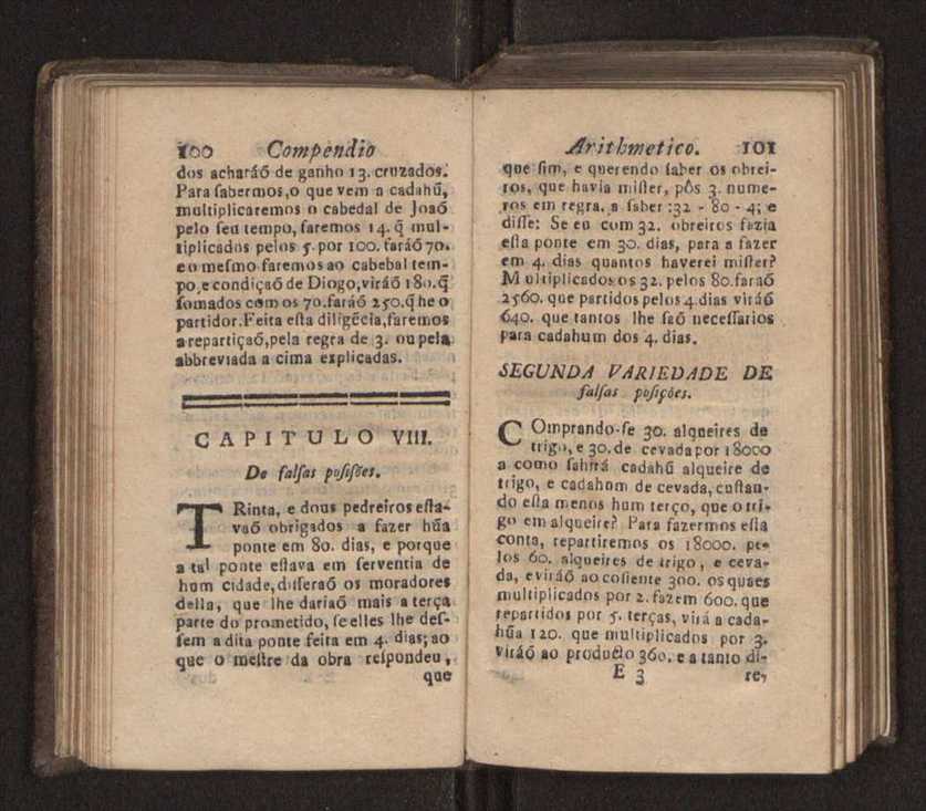 Compendio arithmetico : obra muito util para principiantes aprenderem com facilidade todas as especies de conta, & saberem usar dellas, com suas taboas no fim, em que se achara diminuidas as moedas de ouro deste reyno ... 59