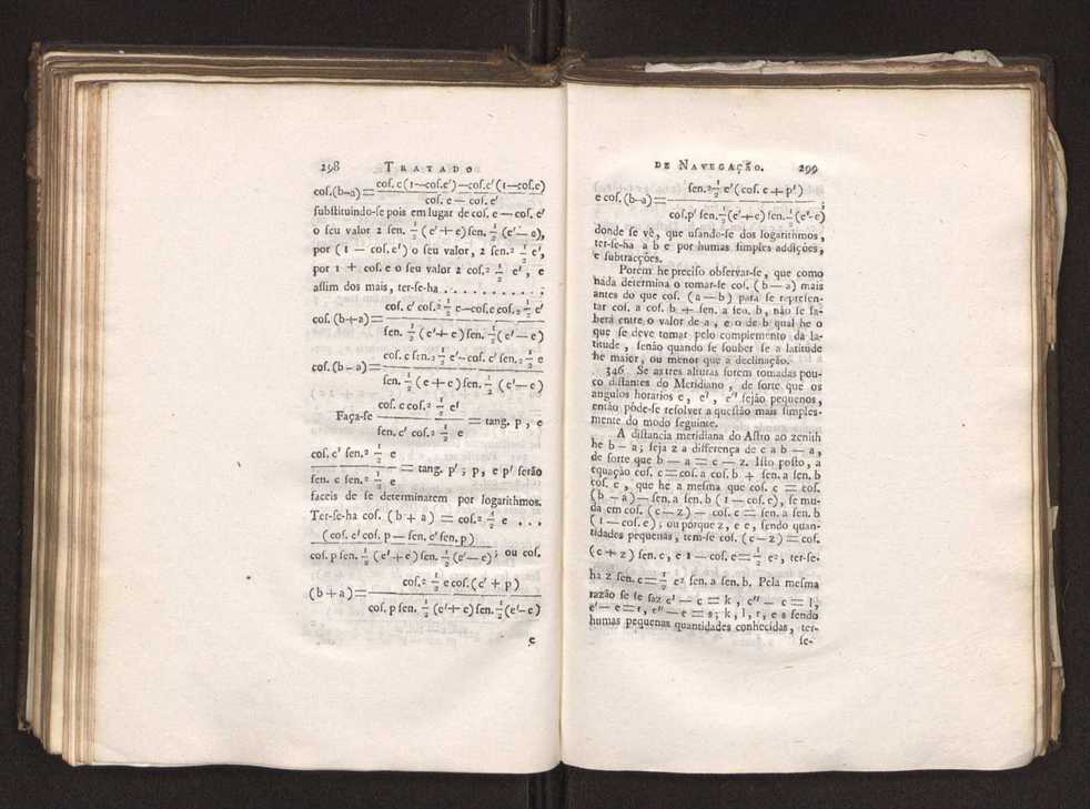 Continuao do curso de mathematicas para uso dos guardas-bandeira e guardas-marinha, que contem o tratado de navegao 160