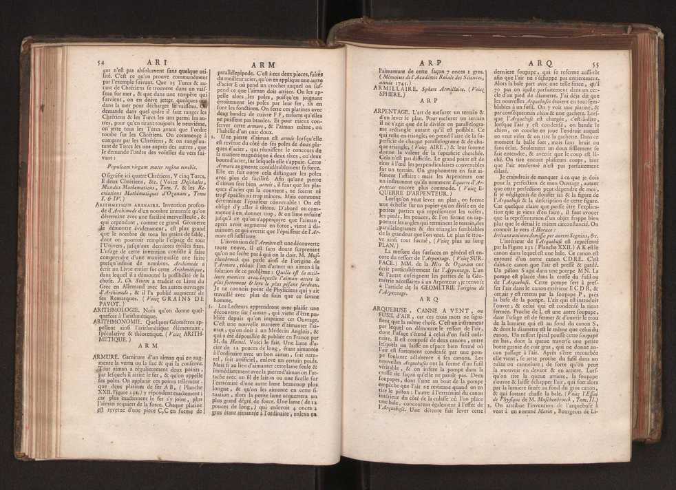 Dictionnaire universel de Mathematique et de Physique, ... Vol. 1 45