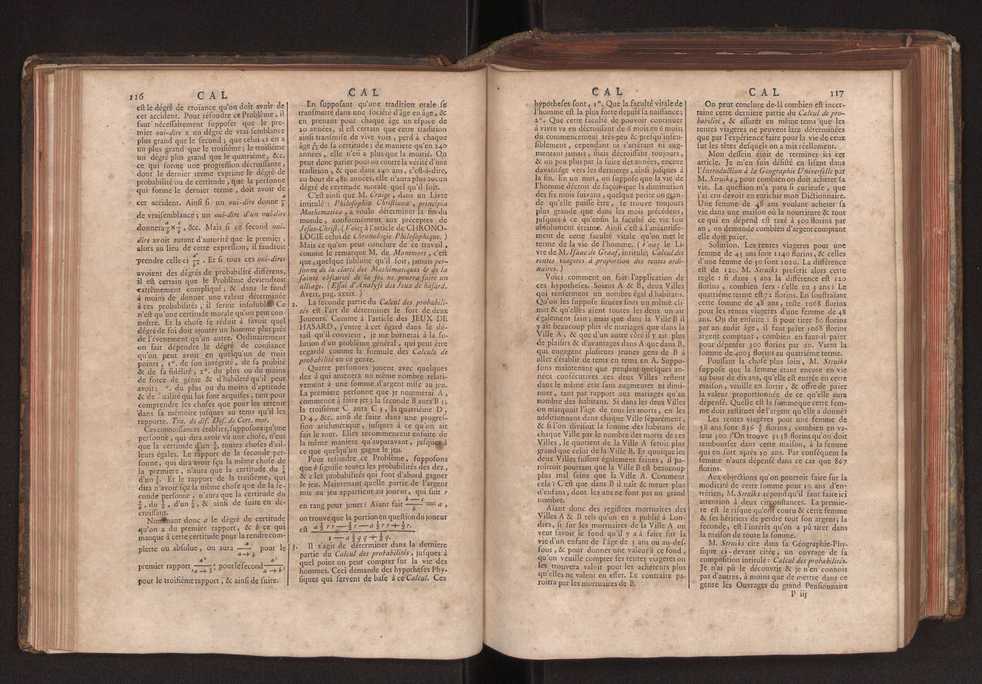 Dictionnaire universel de Mathematique et de Physique, ... Vol. 1 76