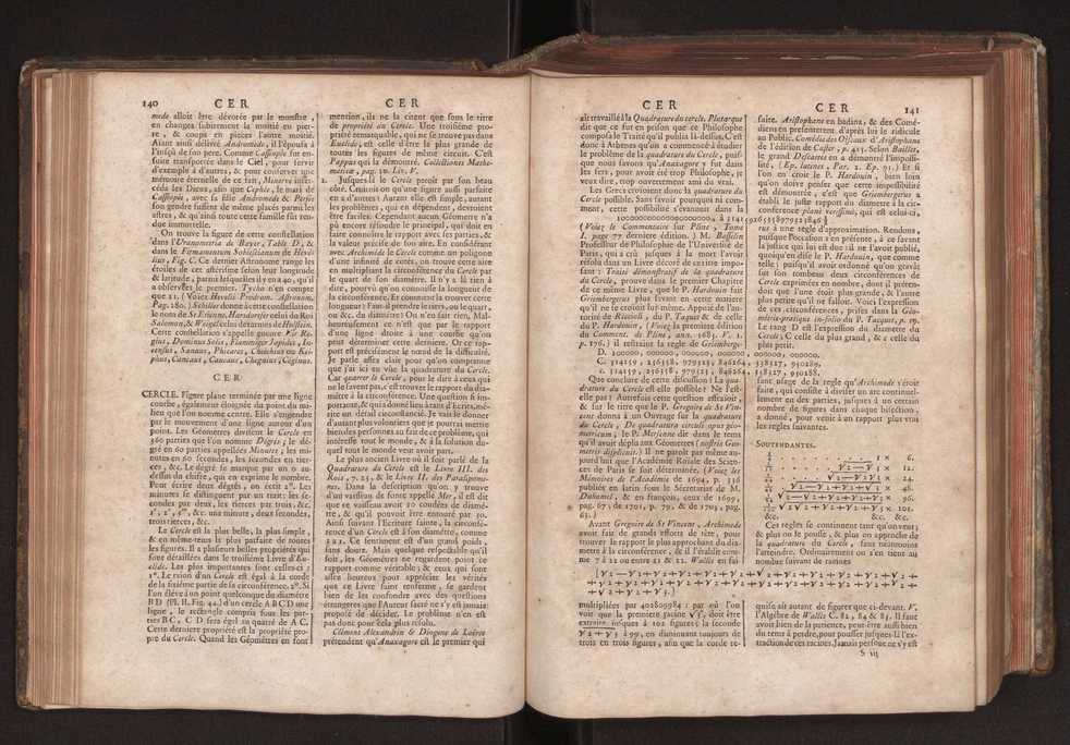 Dictionnaire universel de Mathematique et de Physique, ... Vol. 1 88