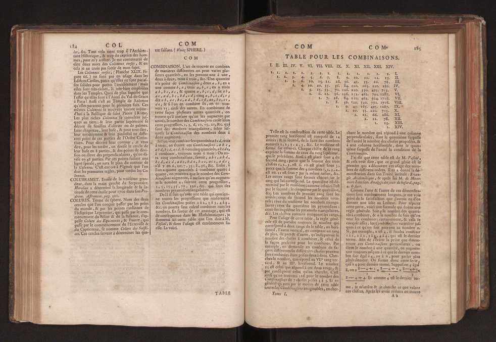 Dictionnaire universel de Mathematique et de Physique, ... Vol. 1 110