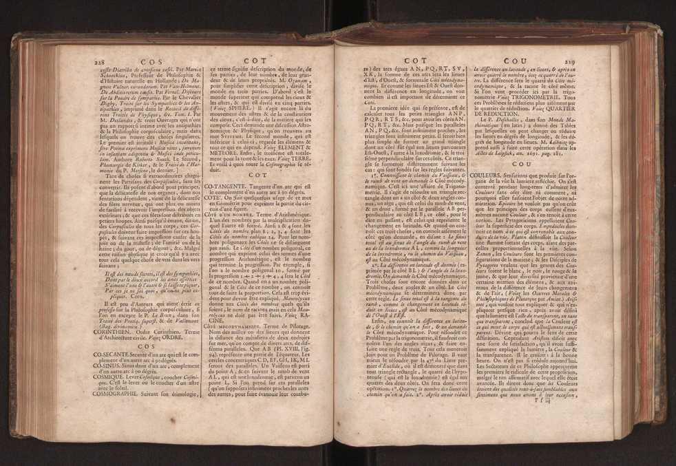 Dictionnaire universel de Mathematique et de Physique, ... Vol. 1 132