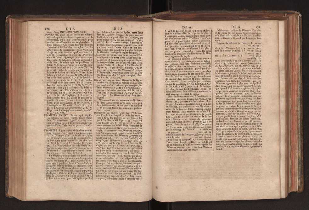 Dictionnaire universel de Mathematique et de Physique, ... Vol. 1 153