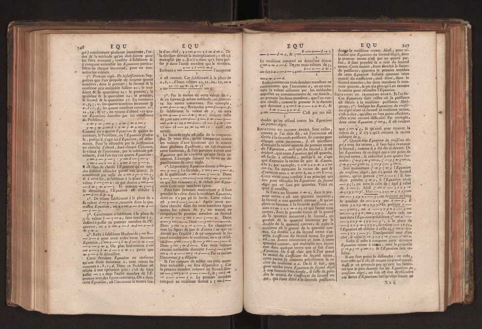 Dictionnaire universel de Mathematique et de Physique, ... Vol. 1 191