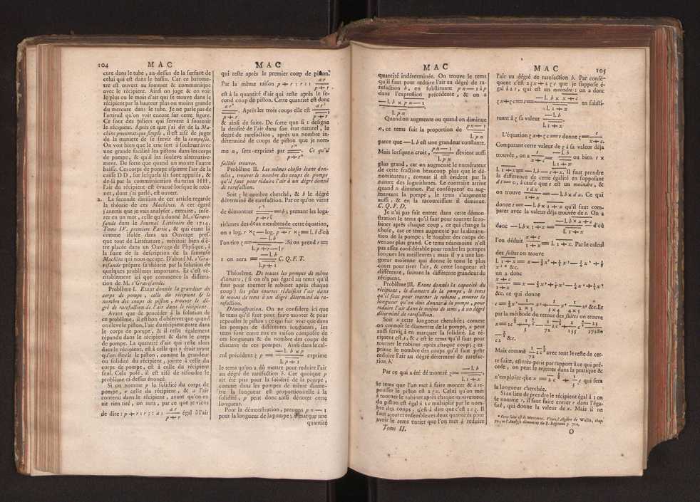 Dictionnaire universel de Mathematique et de Physique, ... Vol. 2 56