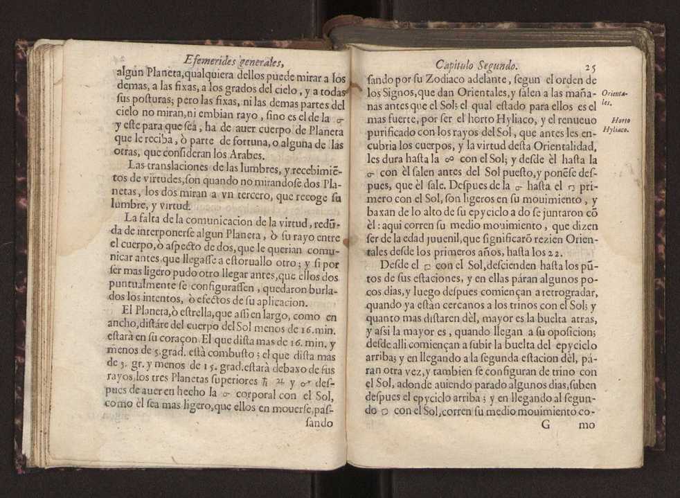 Efemerides generales de los movimientos de los Cielos por 64 aos desde el de 1637 hasta el de 1700, segundo Fycho y Copernico, que mas conforman la verdad 39