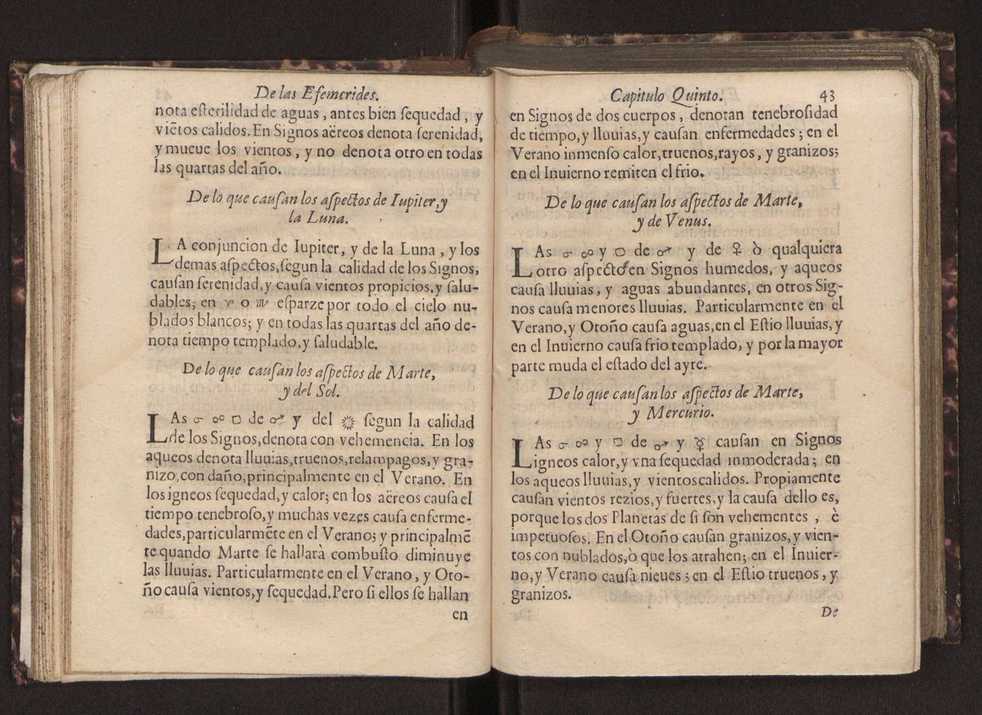 Efemerides generales de los movimientos de los Cielos por 64 aos desde el de 1637 hasta el de 1700, segundo Fycho y Copernico, que mas conforman la verdad 57