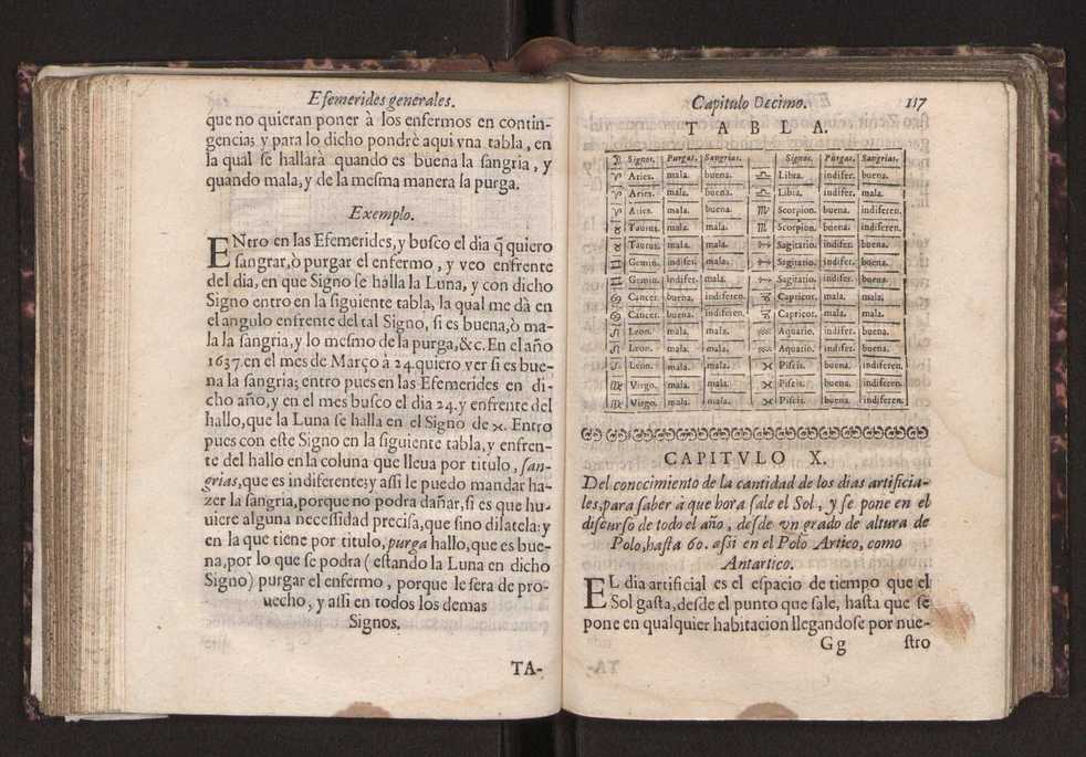 Efemerides generales de los movimientos de los Cielos por 64 aos desde el de 1637 hasta el de 1700, segundo Fycho y Copernico, que mas conforman la verdad 131