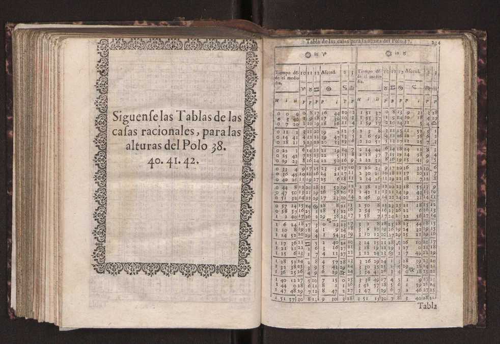 Efemerides generales de los movimientos de los Cielos por 64 aos desde el de 1637 hasta el de 1700, segundo Fycho y Copernico, que mas conforman la verdad 248