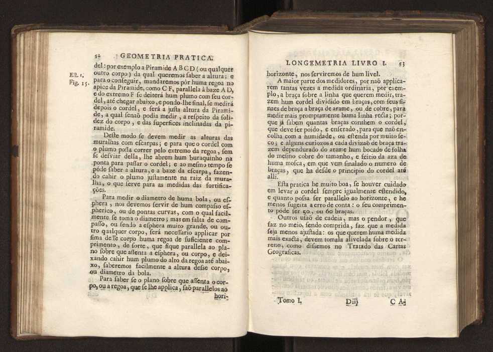 O engenheiro portuguez: dividido em dous tratados. Tomo primeiro ... [- segundo] ... obra moderna, e de grande utilidade para os engenheiros, e mais officiaes militares composta por Manoel de Azevedo Fortes, ... Vol. 1 61