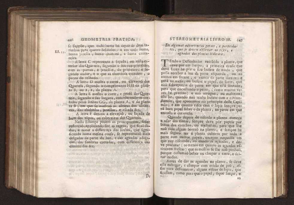 O engenheiro portuguez: dividido em dous tratados. Tomo primeiro ... [- segundo] ... obra moderna, e de grande utilidade para os engenheiros, e mais officiaes militares composta por Manoel de Azevedo Fortes, ... Vol. 1 258