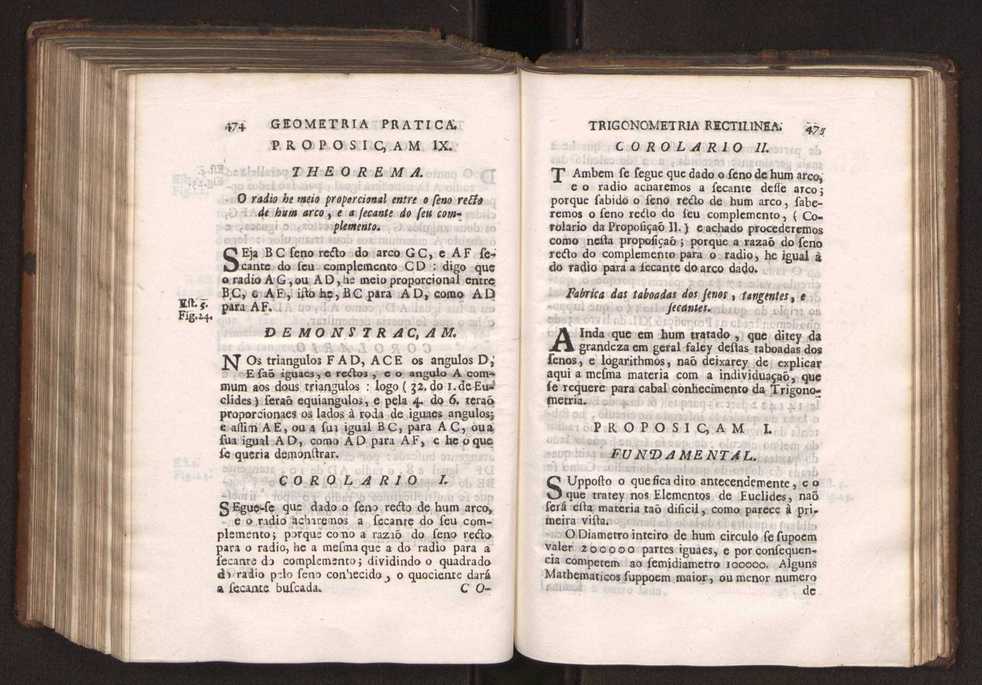 O engenheiro portuguez: dividido em dous tratados. Tomo primeiro ... [- segundo] ... obra moderna, e de grande utilidade para os engenheiros, e mais officiaes militares composta por Manoel de Azevedo Fortes, ... Vol. 1 272