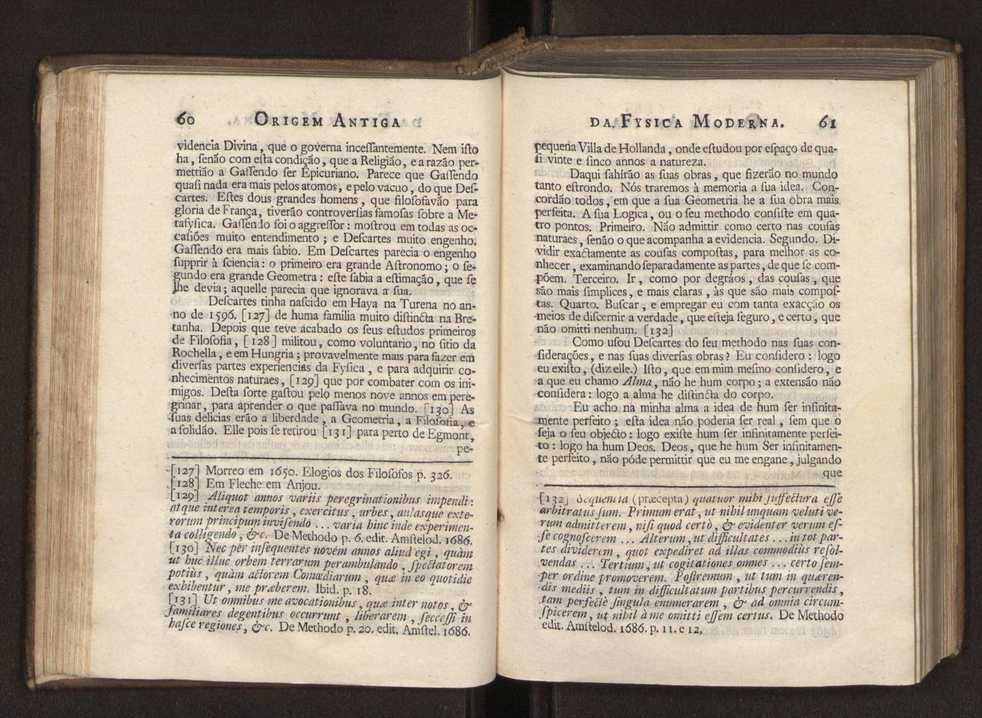 Origem antiga da fysica moderna : em que se v pelos discursos de diversas cartas o que a Fysica moderna tem de comum com a antiga ; o grau de perfeio da Fysica moderna sobre a antiga e os meios que tem levado a Fysica a este gro de perfeio. Vol. 1 49