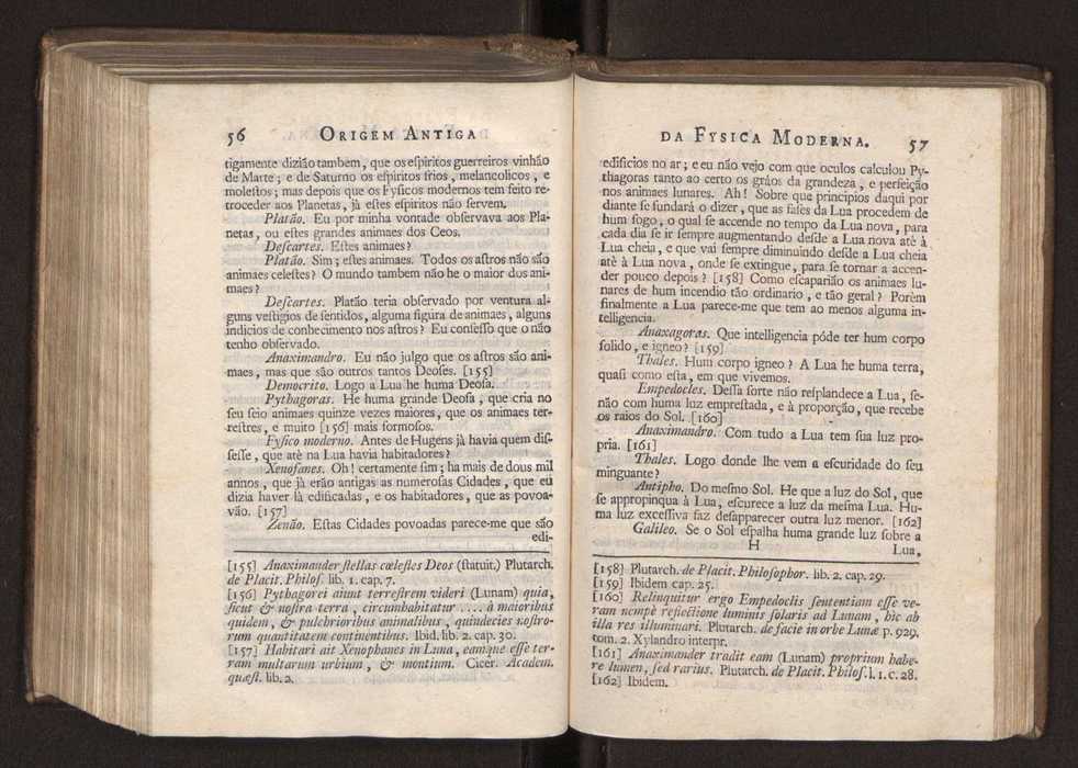 Origem antiga da fysica moderna : em que se v pelos discursos de diversas cartas o que a Fysica moderna tem de comum com a antiga ; o grau de perfeio da Fysica moderna sobre a antiga e os meios que tem levado a Fysica a este gro de perfeio. Vol. 3 33