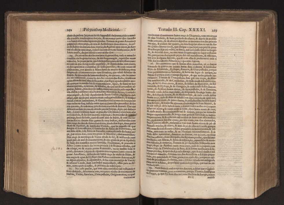 Polyanthea medicinal. Noticias galenicas, e chymicas, repartidas em tres tratados ... por Joam Curvo Semmedo ... 174