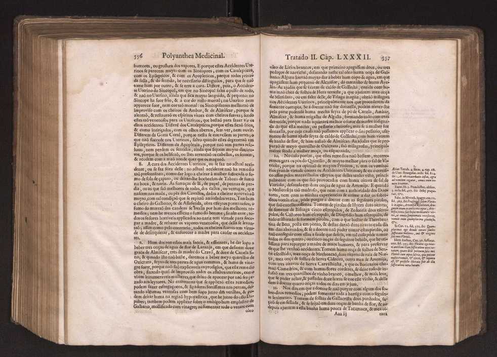 Polyanthea medicinal. Noticias galenicas, e chymicas, repartidas em tres tratados ... por Joam Curvo Semmedo ... 306