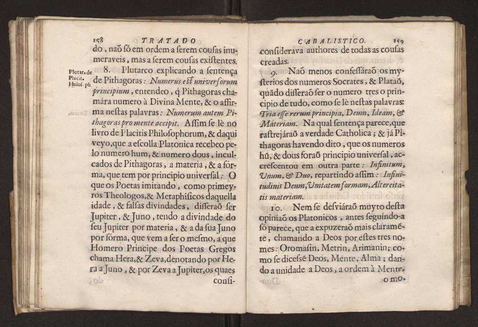 Tratado da sciencia cabala, ou noticia da arte cabalistica. Composto por Dom Francisco Manoel de Mello. Obra posthuma. dedicado ao illustrissimo senhor D. Fran.co Caetano Mascarenhas, prior mr de Aviz, do Conselho de S. Magestade, &c. por Mathias Pereyra da Silva 84