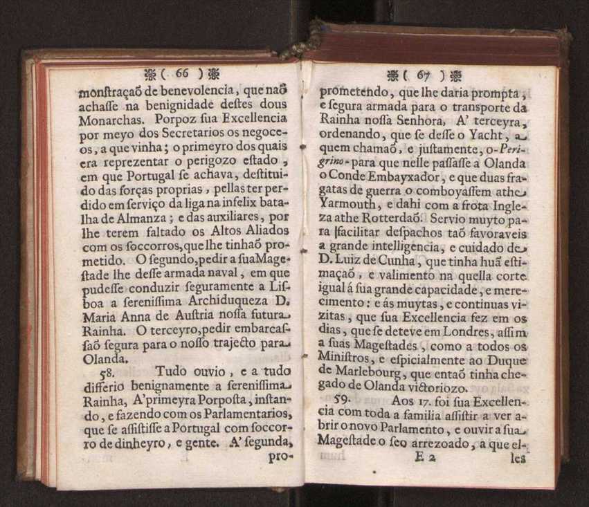 Embayxada do Conde de Villarmayor Fernando Telles da Sylva de Lisboa  corte de Vienna, e viagem da Rainha Nossa Senhora D. Maria Anna de Austria, de Vienna  Corte de Lisboa, com hu sumaria noticia das provincias, e cidades por onde se fez a jornada 44