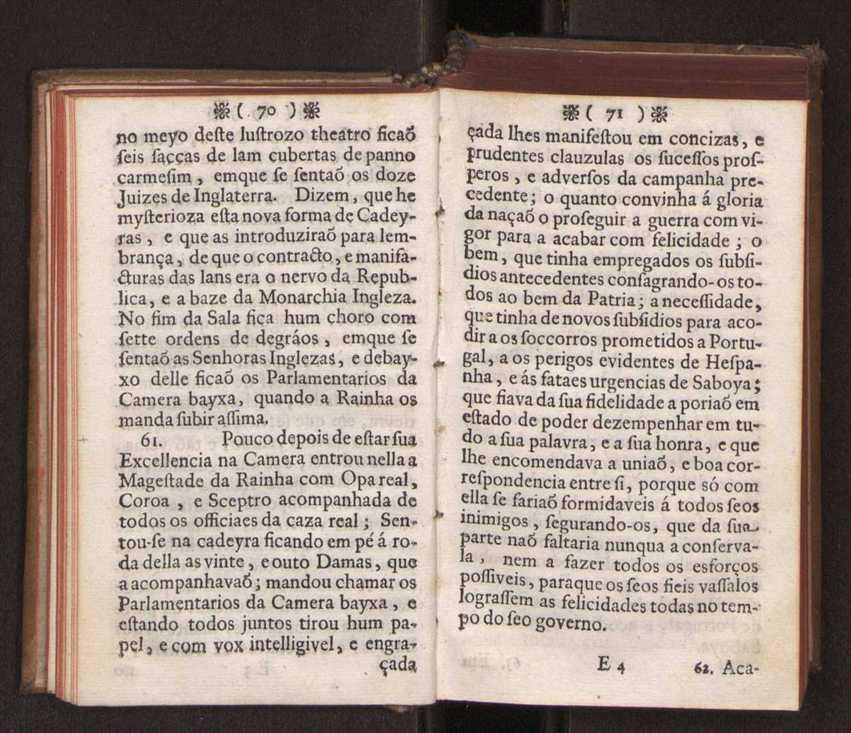 Embayxada do Conde de Villarmayor Fernando Telles da Sylva de Lisboa  corte de Vienna, e viagem da Rainha Nossa Senhora D. Maria Anna de Austria, de Vienna  Corte de Lisboa, com hu sumaria noticia das provincias, e cidades por onde se fez a jornada 46