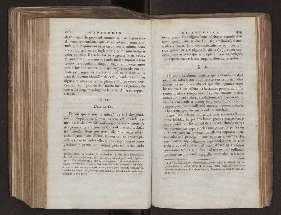 Compendio de botanica ou nooens elementares desta sciencia, segundo os melhores escritores modernos, expostas na lingua portugueza por Felix Avellar Brotero. Tomo Primeiro [- segundo] 239