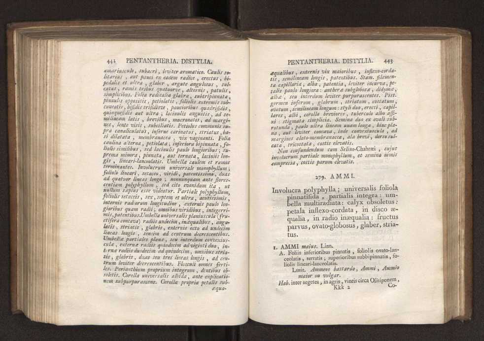 Felicis Avellar Broteri ... Flora Lusitanica, seu plantarum, quae in Lusitania vel sponte crescunt, vel frequentius colunter, ex florum praesertim sexubus systematice distributarum, synopsis. Vol. 1 232