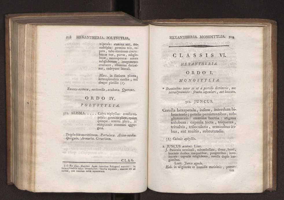 Felicis Avellar Broteri ... Flora Lusitanica, seu plantarum, quae in Lusitania vel sponte crescunt, vel frequentius colunter, ex florum praesertim sexubus systematice distributarum, synopsis. Vol. 1 265