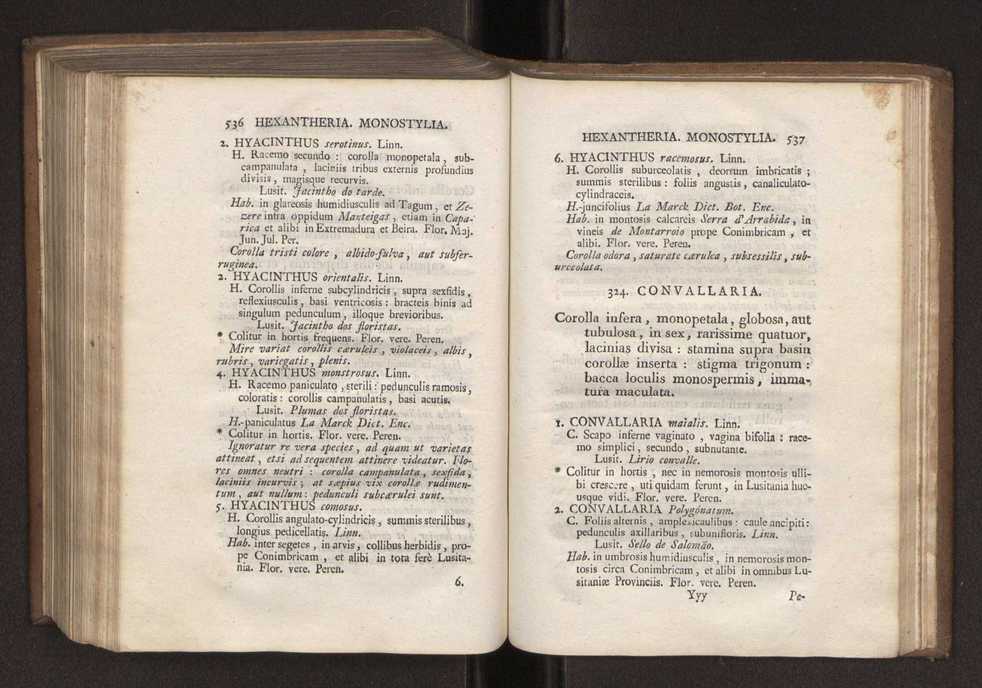 Felicis Avellar Broteri ... Flora Lusitanica, seu plantarum, quae in Lusitania vel sponte crescunt, vel frequentius colunter, ex florum praesertim sexubus systematice distributarum, synopsis. Vol. 1 279