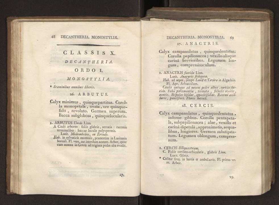 Felicis Avellar Broteri ... Flora Lusitanica, seu plantarum, quae in Lusitania vel sponte crescunt, vel frequentius colunter, ex florum praesertim sexubus systematice distributarum, synopsis. Vol. 2 37