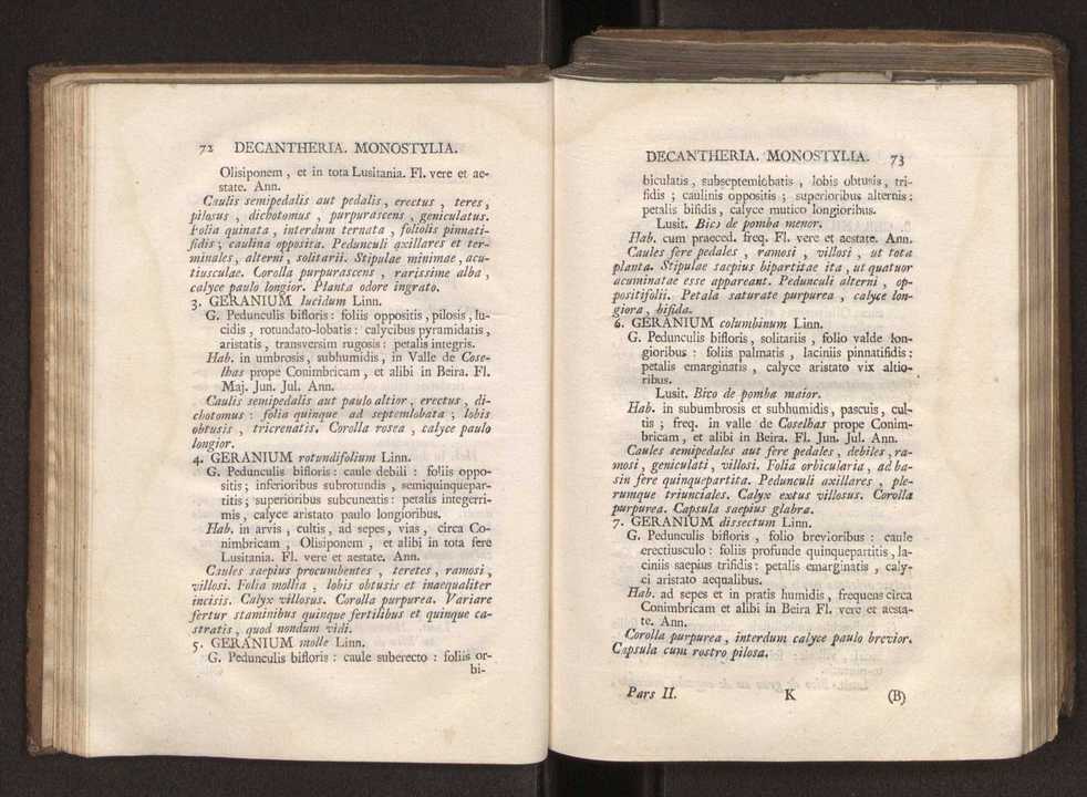 Felicis Avellar Broteri ... Flora Lusitanica, seu plantarum, quae in Lusitania vel sponte crescunt, vel frequentius colunter, ex florum praesertim sexubus systematice distributarum, synopsis. Vol. 2 39