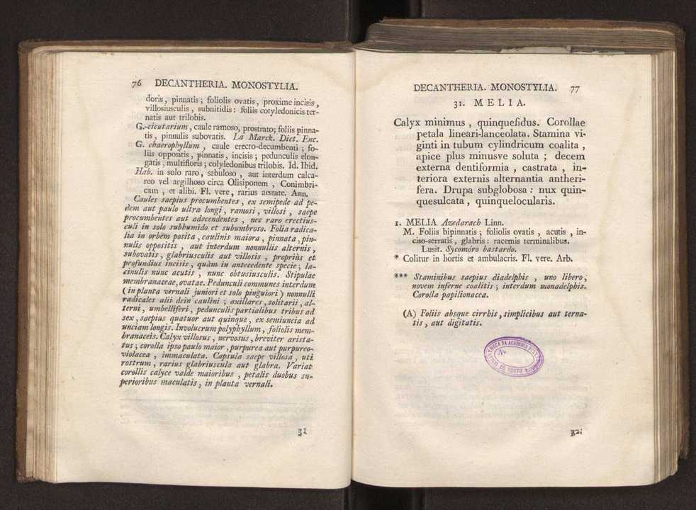 Felicis Avellar Broteri ... Flora Lusitanica, seu plantarum, quae in Lusitania vel sponte crescunt, vel frequentius colunter, ex florum praesertim sexubus systematice distributarum, synopsis. Vol. 2 41