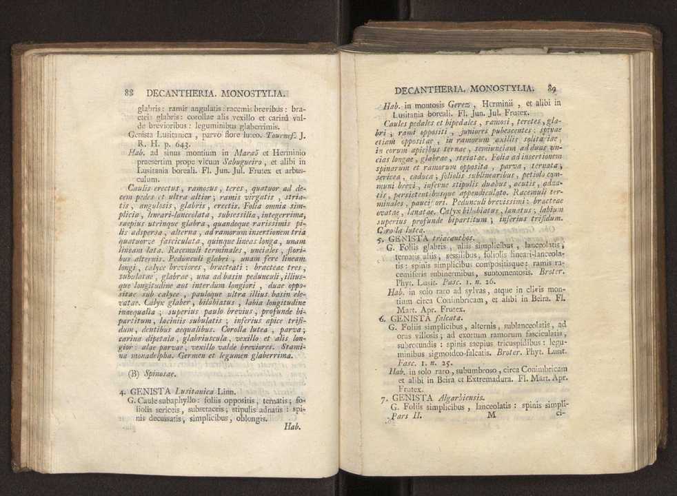 Felicis Avellar Broteri ... Flora Lusitanica, seu plantarum, quae in Lusitania vel sponte crescunt, vel frequentius colunter, ex florum praesertim sexubus systematice distributarum, synopsis. Vol. 2 47