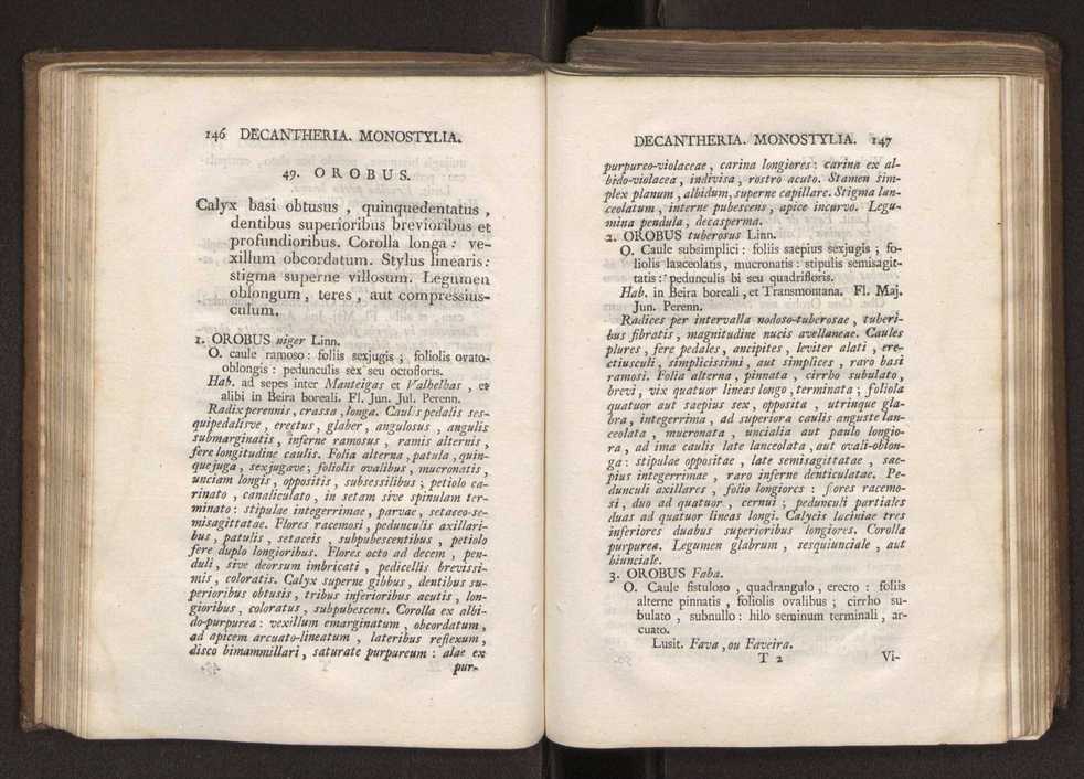 Felicis Avellar Broteri ... Flora Lusitanica, seu plantarum, quae in Lusitania vel sponte crescunt, vel frequentius colunter, ex florum praesertim sexubus systematice distributarum, synopsis. Vol. 2 76