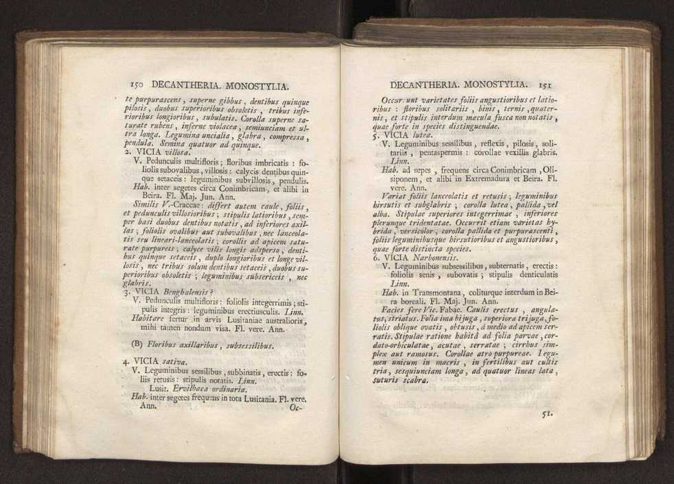 Felicis Avellar Broteri ... Flora Lusitanica, seu plantarum, quae in Lusitania vel sponte crescunt, vel frequentius colunter, ex florum praesertim sexubus systematice distributarum, synopsis. Vol. 2 78