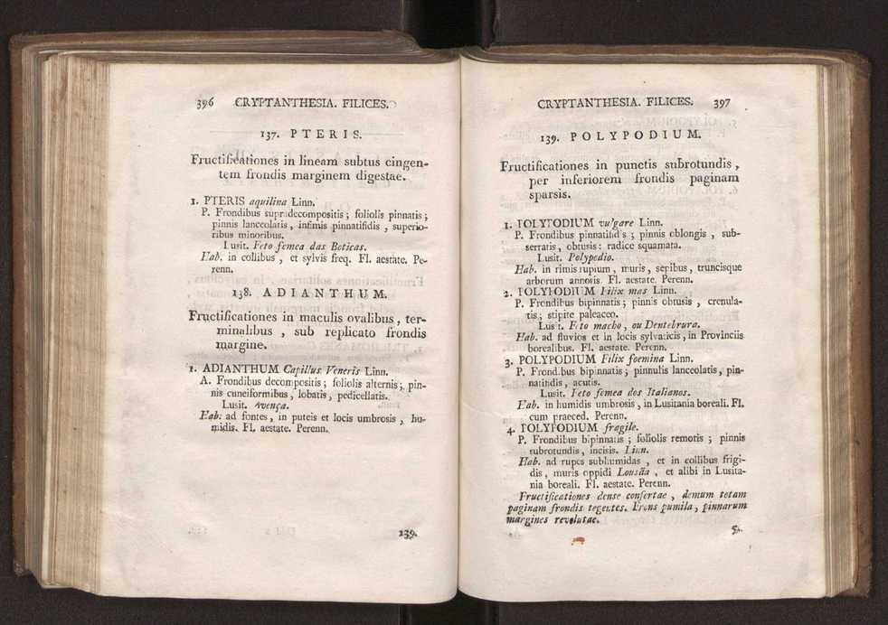 Felicis Avellar Broteri ... Flora Lusitanica, seu plantarum, quae in Lusitania vel sponte crescunt, vel frequentius colunter, ex florum praesertim sexubus systematice distributarum, synopsis. Vol. 2 201