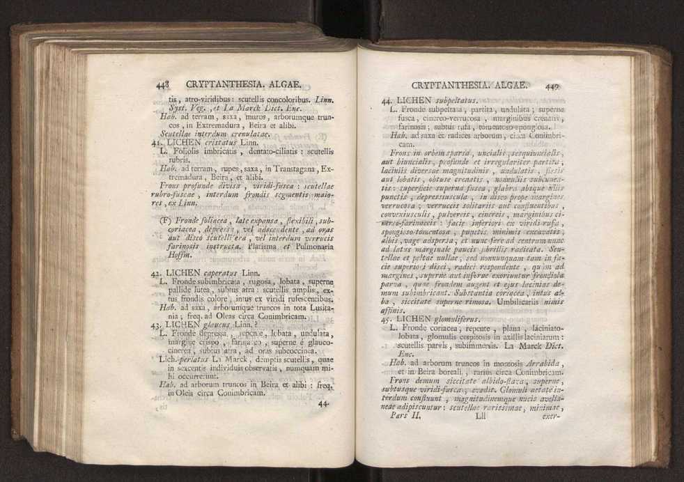 Felicis Avellar Broteri ... Flora Lusitanica, seu plantarum, quae in Lusitania vel sponte crescunt, vel frequentius colunter, ex florum praesertim sexubus systematice distributarum, synopsis. Vol. 2 226