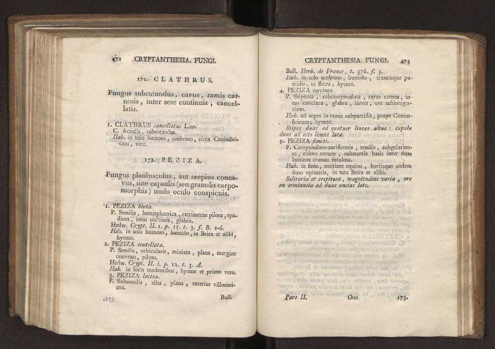 Felicis Avellar Broteri ... Flora Lusitanica, seu plantarum, quae in Lusitania vel sponte crescunt, vel frequentius colunter, ex florum praesertim sexubus systematice distributarum, synopsis. Vol. 2 238