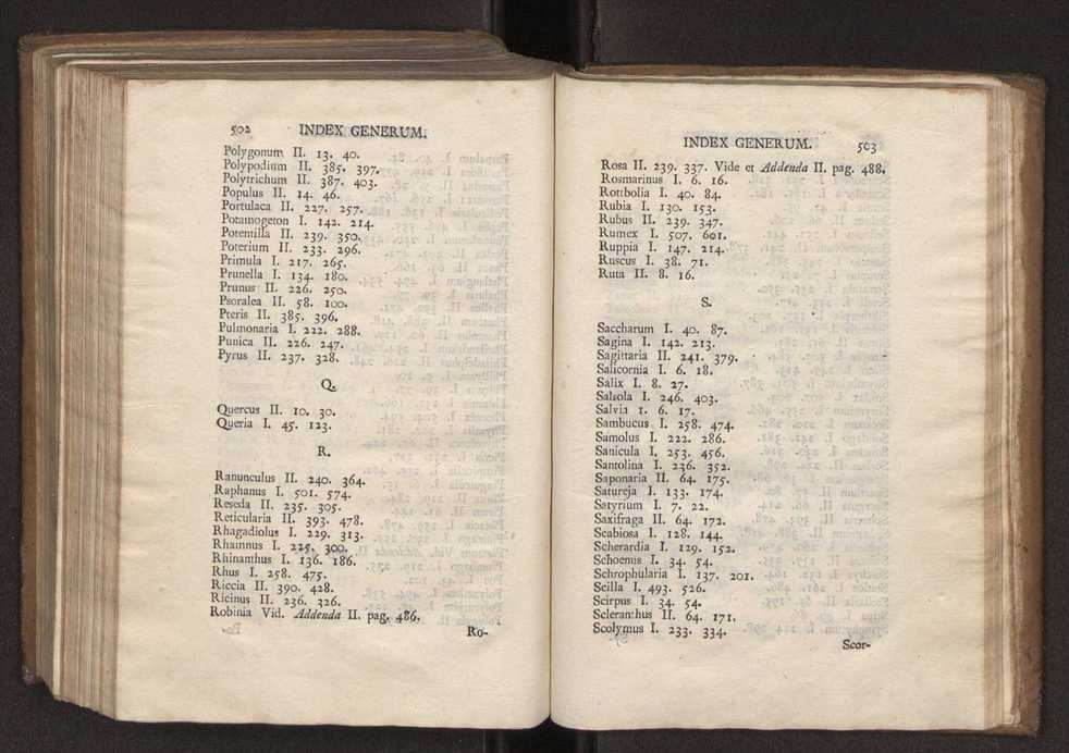 Felicis Avellar Broteri ... Flora Lusitanica, seu plantarum, quae in Lusitania vel sponte crescunt, vel frequentius colunter, ex florum praesertim sexubus systematice distributarum, synopsis. Vol. 2 253